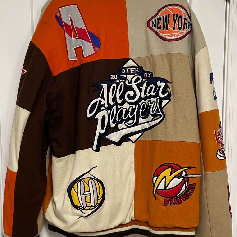 Men's Multicolor Patchwork Jacket 3xl - image 2